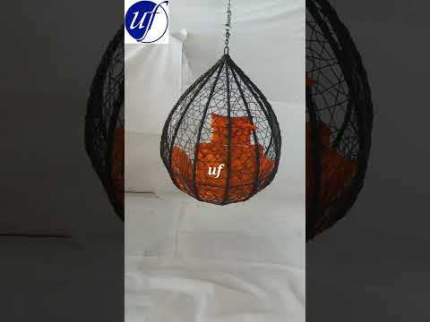 Universal Furniture Hanging Swing Chair with Cushion & Hook