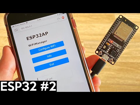 Everything you need to know about WiFi with the ESP32 (with and without WiFiManager) [ESP32 #2]