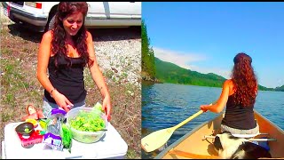 Raw Canoe & Camping Trip + What I Ate + Ryan's Vegan Snacks | 40BelowFruity