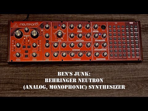 Oddity Archive: Episode 189.5 – Ben’s Junk: Behringer Neutron (Analog, Monophonic) Synthesizer
