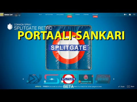 Splitgate Live! SUOMI. koukuttava peli!