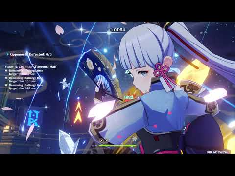 Spiral Abyss 2.3 | Mono Electro + Mono Cryo | Genshin Impact