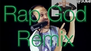 Eminem - Rap God 3CK (Remix/Cover) Sped up! #2cents1take