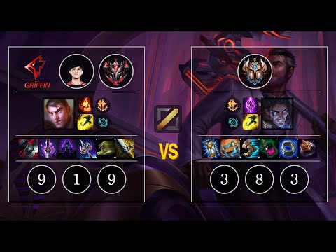 GRF Naehyun Jayce vs Sylas Mid - KR GrandMaster Patch 10.10