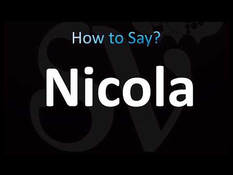 How to Pronounce Nicola (correctly!)