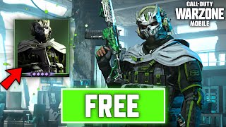 HOW TO CLAIM FREE GHOST SKIN in WARZONE MOBILE! (Easy)