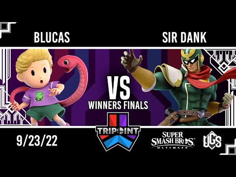 Tripoint Smash 160  -  Winners Finals  -  Blucas(Lucas) Vs. Sir Dank(Captain Falcon)