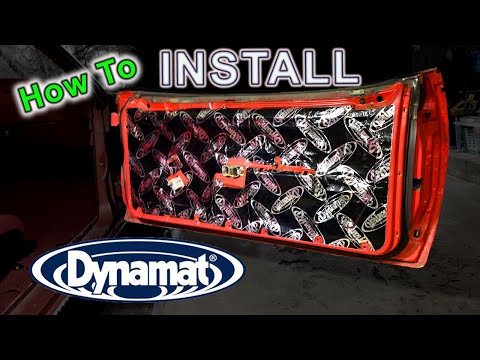 How To Install Dynamat Extreme Sound Deadener!