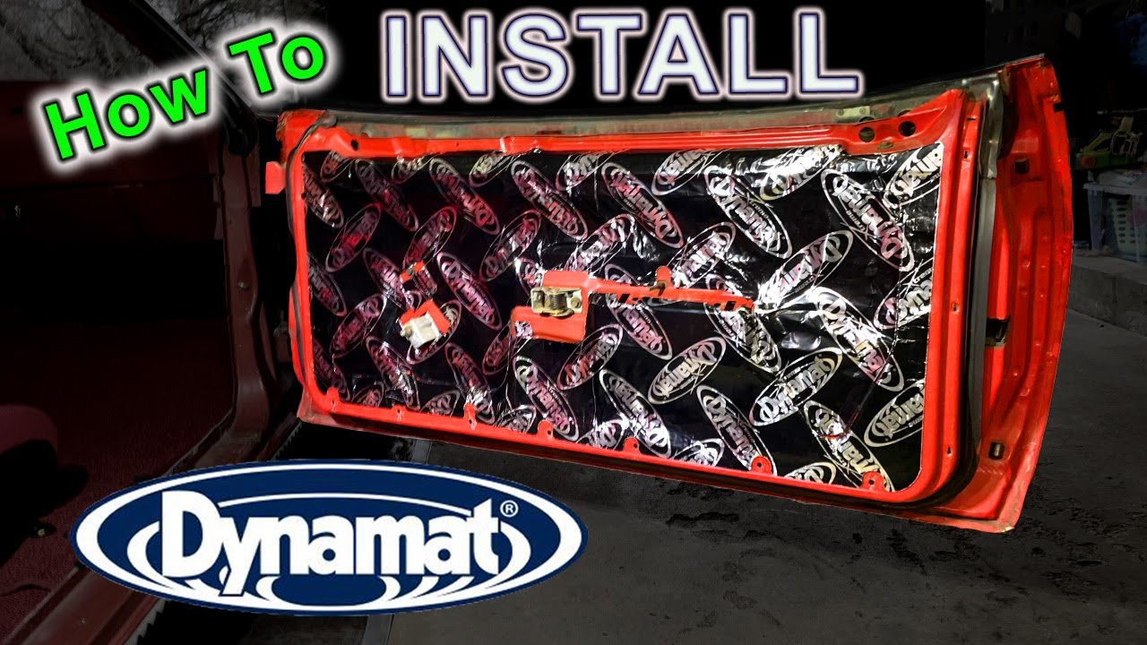 How To Install Dynamat Extreme Sound Deadener!