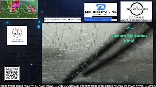 🚨 LIVE COVERAGE: Strong tornado threat across N IL/NW IN. #ILwx #INwx.