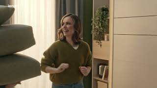 Półkotapczan – łóżko wieczorem i kanapa w ciągu dnia.