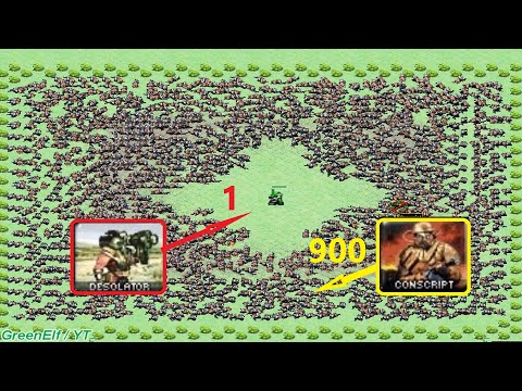 1 Desolator 900 Conscripts  - Red Alert 2