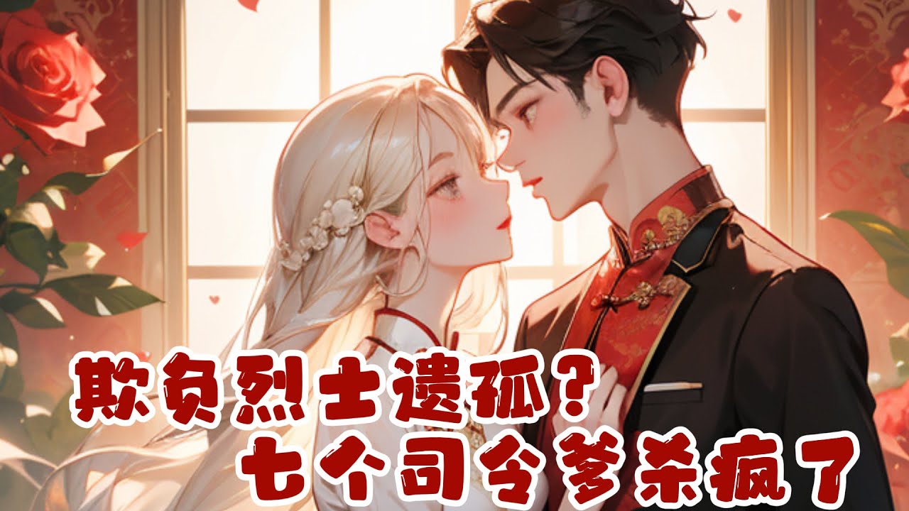 💕《欺负烈士遗孤？七个司令爹杀疯了》四岁团团是烈士遗孤，却被恶毒后妈百般虐待，绝望之际，团团?