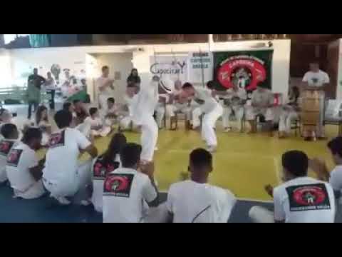 Mestre Bira vadiando em cascavel Paraná, no grupo ie Paraná.