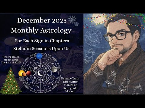 December 2025 Monthly Astrology Forecasts || All Signs in Chapters || Stellium Season is Here! FOCUS