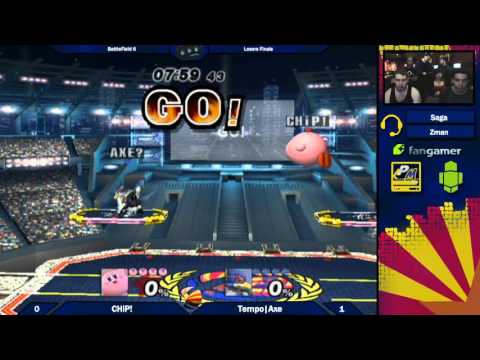 BF6 Losers Finals: Tempo|Axe (Marth,Falco,Pikachu) vs CHiP! (Kirby)