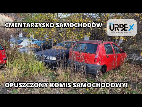Cmentarzysko samochodów - Opuszczony komis samochodowy! // KS URBEX - Urban exploration #urbex