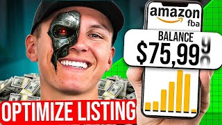 Optimize Amazon FBA listing in 5 Minutes with AI (Complete Masterclass)