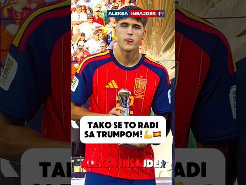 Španci pokazali Trumpu da mu nije mesto u fudbalu!👏🇪🇸