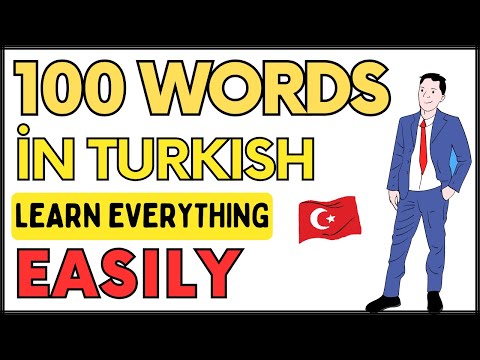 100 Everyday Turkish Words - Learn Turkish @LanguageAnimated