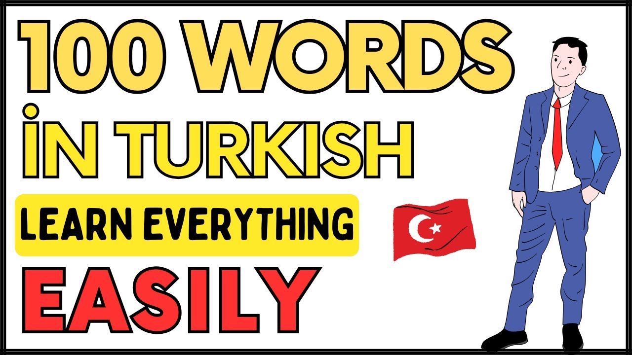 100 Everyday Turkish Words - Learn Turkish @LanguageAnimated