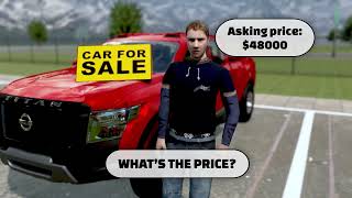 Buy Dream Car From Car Market | Angry Seller | Commentary | Landscape | Car Shop Business Game