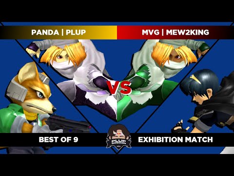 Panda | Plup (Sheik, Fox) vs. MVG | Mew2King (Sheik, Marth) - Plup Showdown SSBM Exhibition Match