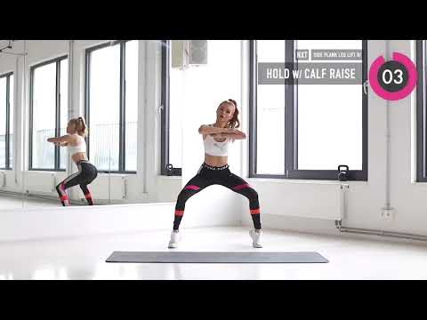 12 MIN LEG WORKOUT   Butt, Thighs & Calves  No Equipment I Pamela Reif