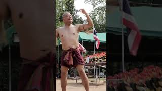 Download lagu The REAL Sagat inspired the game character from street fighter #legend #streetfighter #muaythai mp3