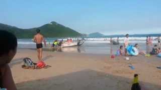 preview picture of video 'Xichong Beach Boat (of Death), Part I'