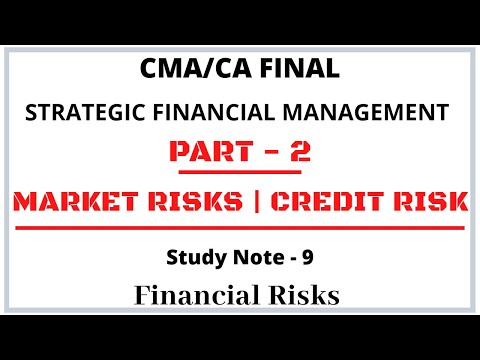 SFM | Strategic Financial Management | CMA Final | CMA Junction