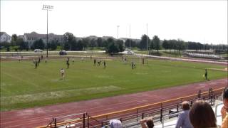 preview picture of video 'Saint Charles East HS vs Metea Valley HS Varsity 090713'