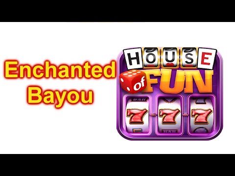 HOUSE OF FUN Casino Slots Game How To Play "Enchanted Bayou" Cell Phone