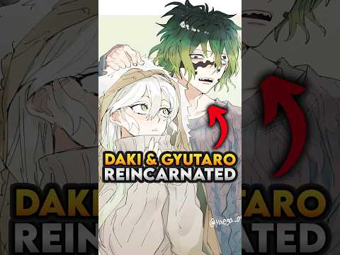 Daki and Gyutaro Reincarnated as Delinquent Siblings - Demon Slayer Kimetsu Gakuen #shorts