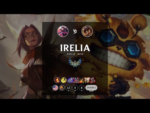 Irelia Mid vs Ziggs - NA Challenger Patch 12.18