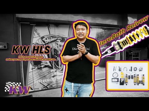 รีวิว KW suspension V4 & KW Hydraulic Lift 2 - Audi R8 V10