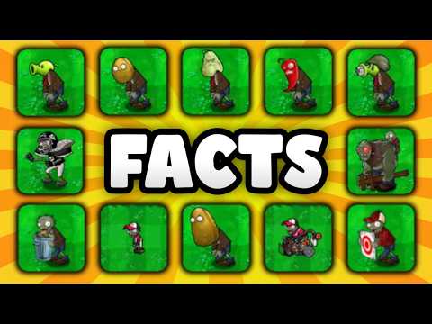 A Fact About EVERY SPECIAL Zombie in Plants vs. Zombies!🧟‍♀️