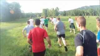 preview picture of video 'Warrior Dash Windham New York NY 2012 (Helmet Cam full course)'