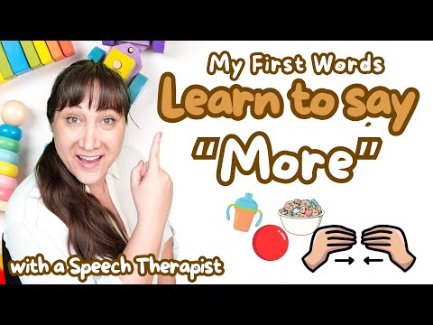 Teaching first words and baby signs for Babies and toddlers (more)