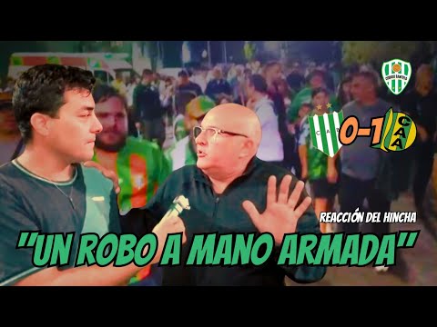 FAN REACTION 🟢⚪ | BANFIELD 0 - ALDOSIVI 1