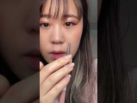 Popular korean makeup trend - how to make aegyosal easily! #shorts