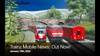 Trainz Mobile News: Out Now! Alpine Lake 3 and Upcoming TS2/TD2 Route!