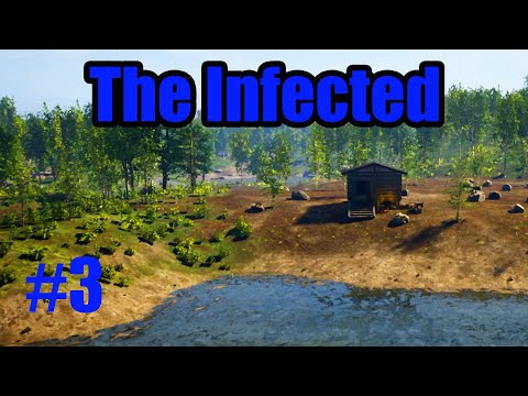 Infected Village and First Blueprints | The Infected Survival Crafting #3