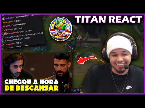 TITAN REACT | BRTT ANUNCIO PAUSA COMO PROPLAYER, BAIANO DONO DO CBOLÃO, PIJACK INHÁ