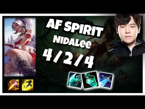 Spirit Nidalee 11.1 S11 Jungle Challenger Replay (4/2/4) - KOREAN