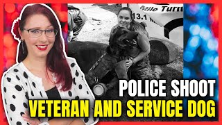 Police Shoot Veteran And Service Dog
