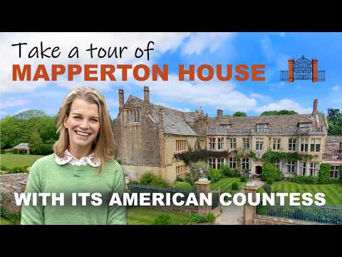 Come to deepest Dorset, England for a tour of Mapperton with Julie Montagu, the American Countess.