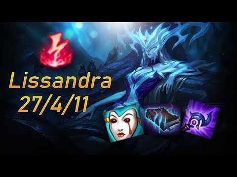Bronze 1 Ranked Gameplay Lissandra vs Ryze Mid