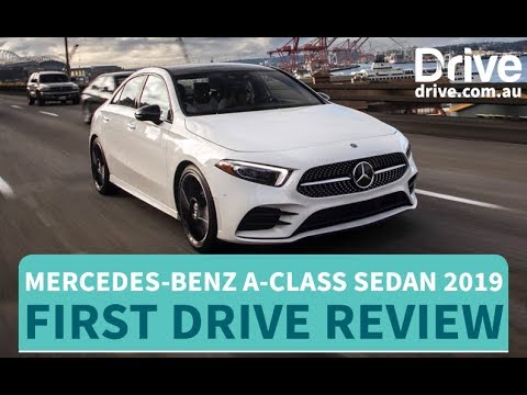 Thumbnail for Mercedes-Benz A-Class Sedan 2019 First Drive Review | Drive.com.au by Iveco, Mercedes-Benz, Car, Vehicle, Mercedes-Benz CLA, Mercedes-Benz A-Class