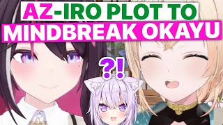 AZKi & Iroha Plot To Mindbreak Okayu (Hololive) [Eng Subs]